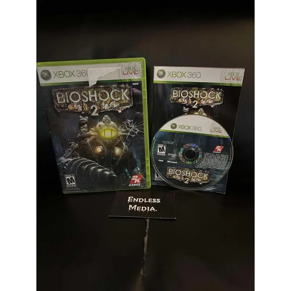 BioShock 2 Microsoft Xbox 360 CIB Video Game